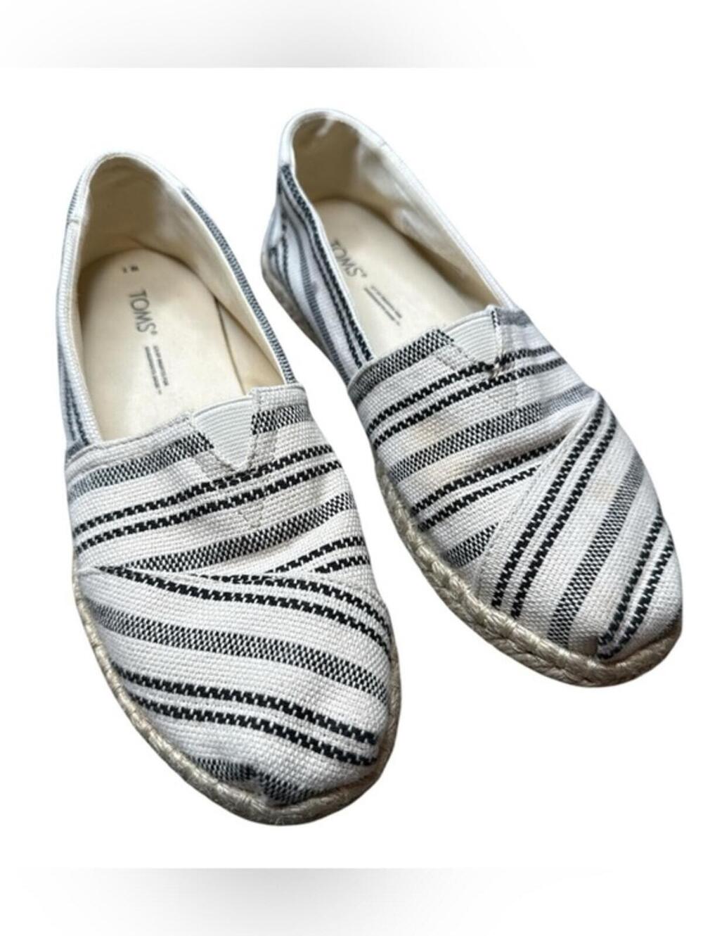 TOMS Women's Alpargata Rope 2.0 Espadrille Size 7